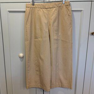 Tyler Boe Payton Vegan Leather Cropped Pant Size 12